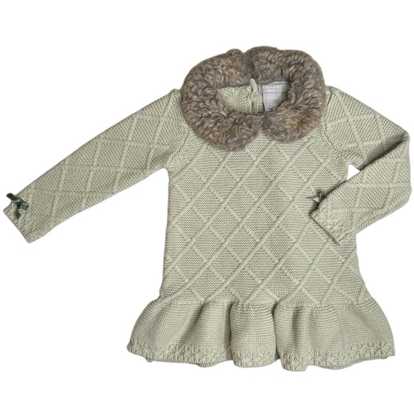Infant Tahari Sweater Dress - Picture 3 of 7